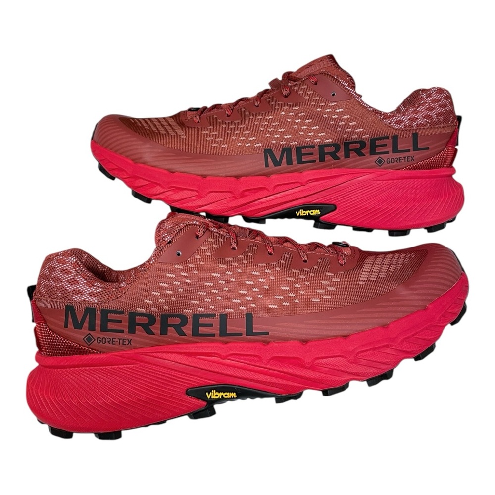 Size 12 - Merrell AGILITY PEAK 5 GTX RED OXIDE Gore Tex running shoes